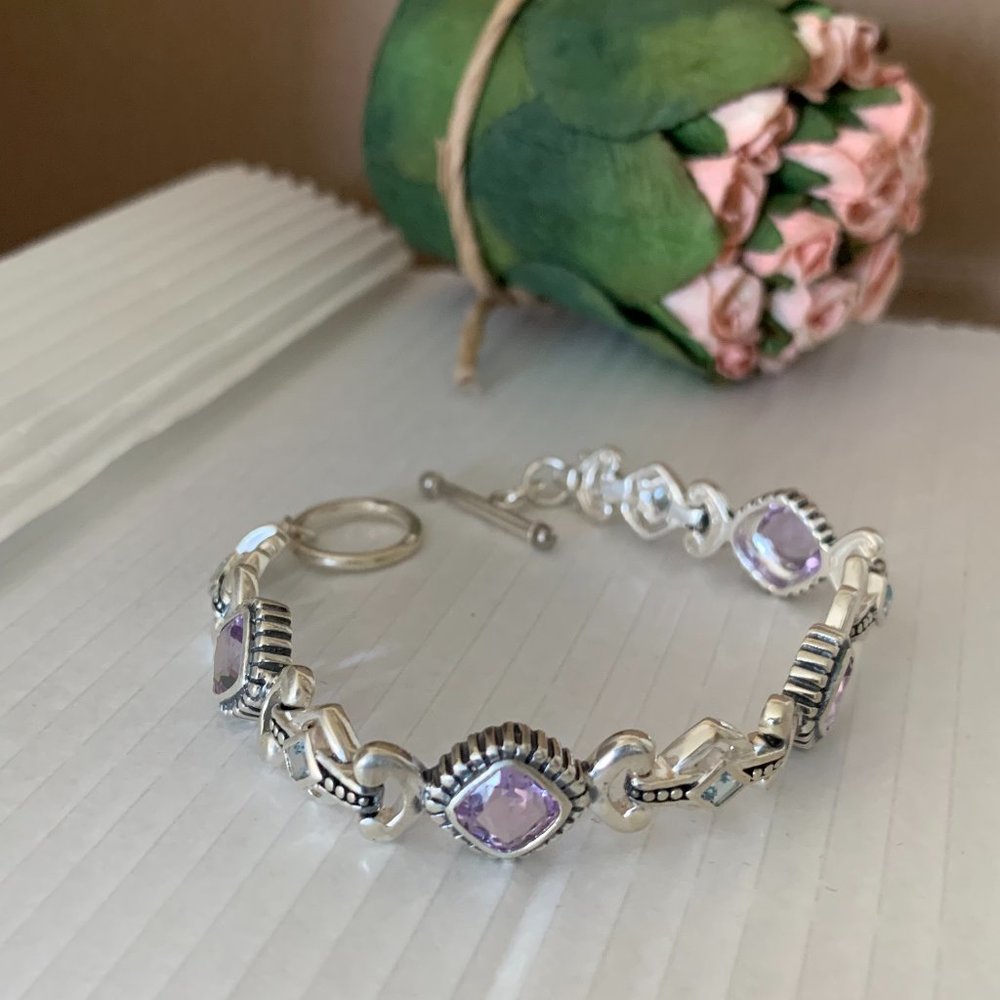NWOT Sterling Silver & Cubic Zirconia CZ Bracelet